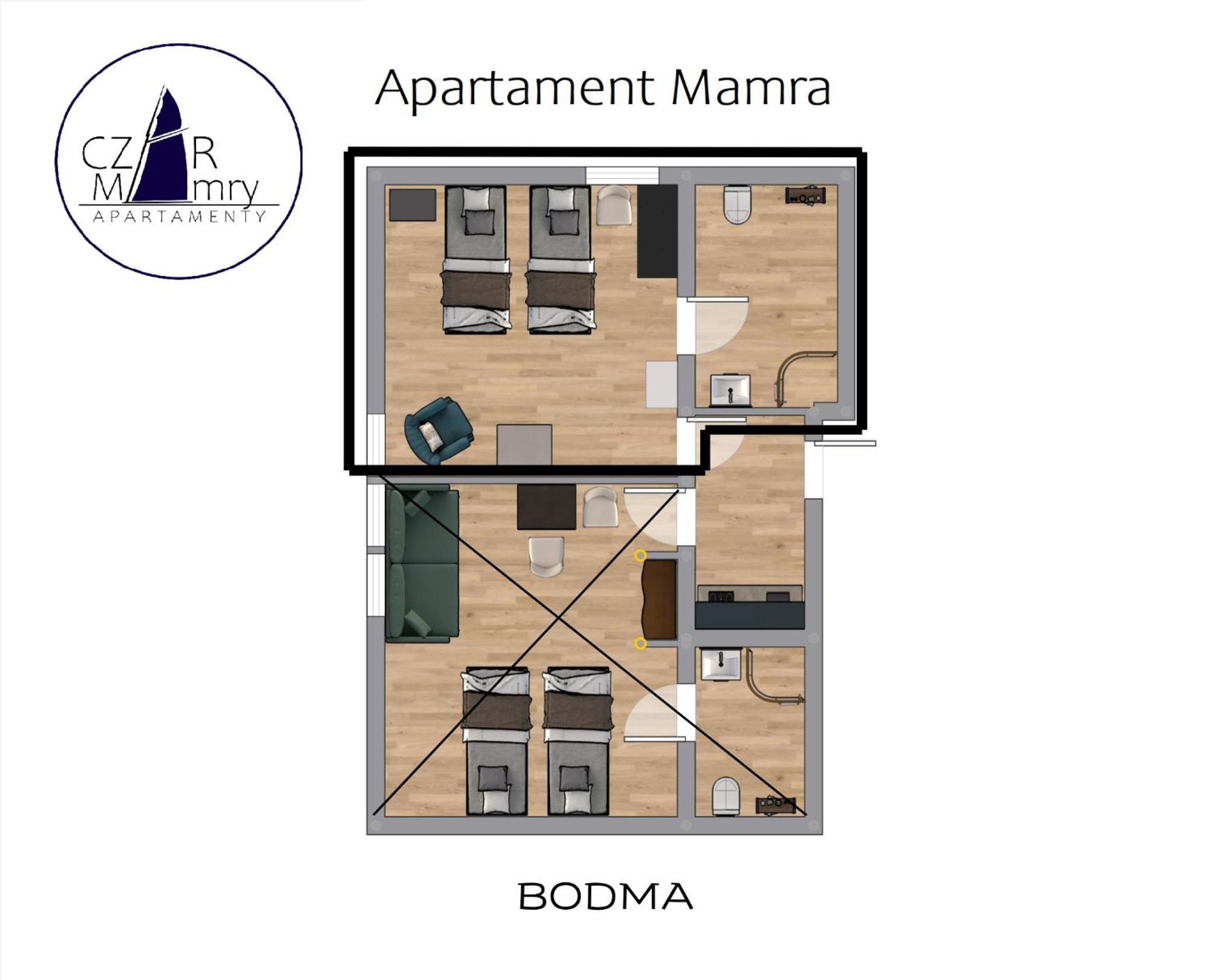 וגורזבו Czar Mamry Apartamenty מראה חיצוני תמונה
